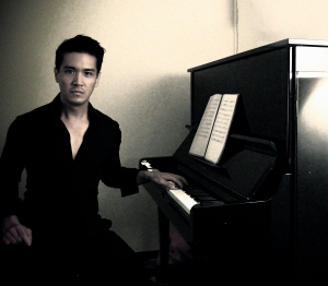 At the piano Sept. 2014